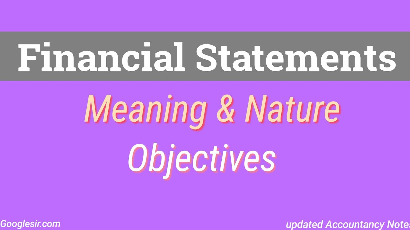 Financial Statement Meaning In Spanish