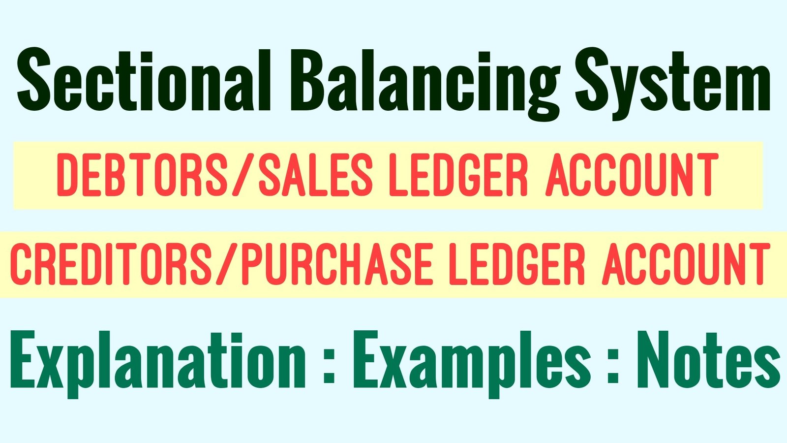 Sectional Balancing System With Examples Explained Googlesir