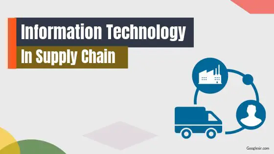 importance of information technology in supply chain management