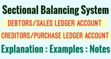 Sectional Balancing System Explanation with Examples and Advantages