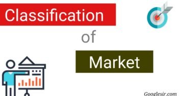 Classifications of Markets