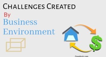 Challenges Created by Business Environment