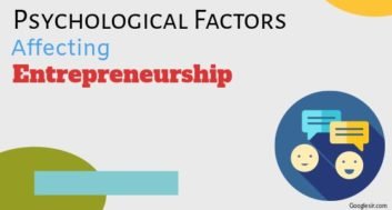 Psychological Factors Affecting Entrepreneurship