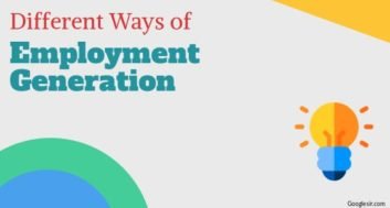 Ways of Employment Generation in The World