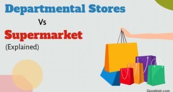 difference between departmental store and supermarket