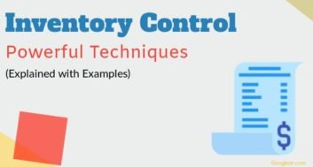 Techniques of Inventory Control for Stock Management