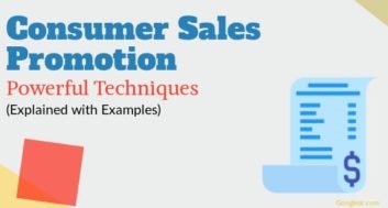 Consumer sales promotion techniques