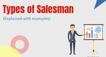 types of salesman for selling products