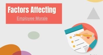 factors affecting employee morale in an organization