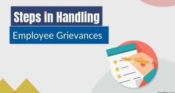 What are the procedure of grievance handling?