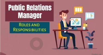 roles and responsibilities of public relations manager