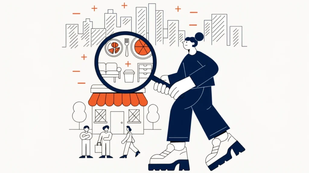 Economist focusing on one shop and household budget, illustrating importance and limitations of microeconomics