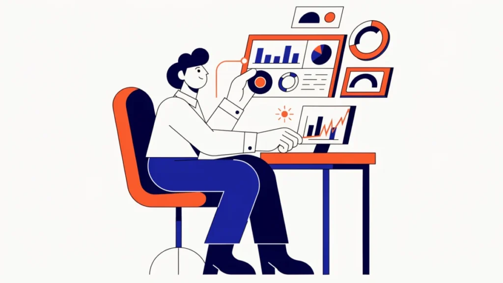 Manager watching control dashboards and reacting to a flagged deviation